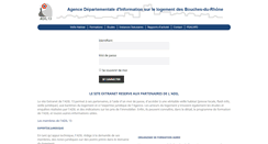Desktop Screenshot of partenaires.adil13.org